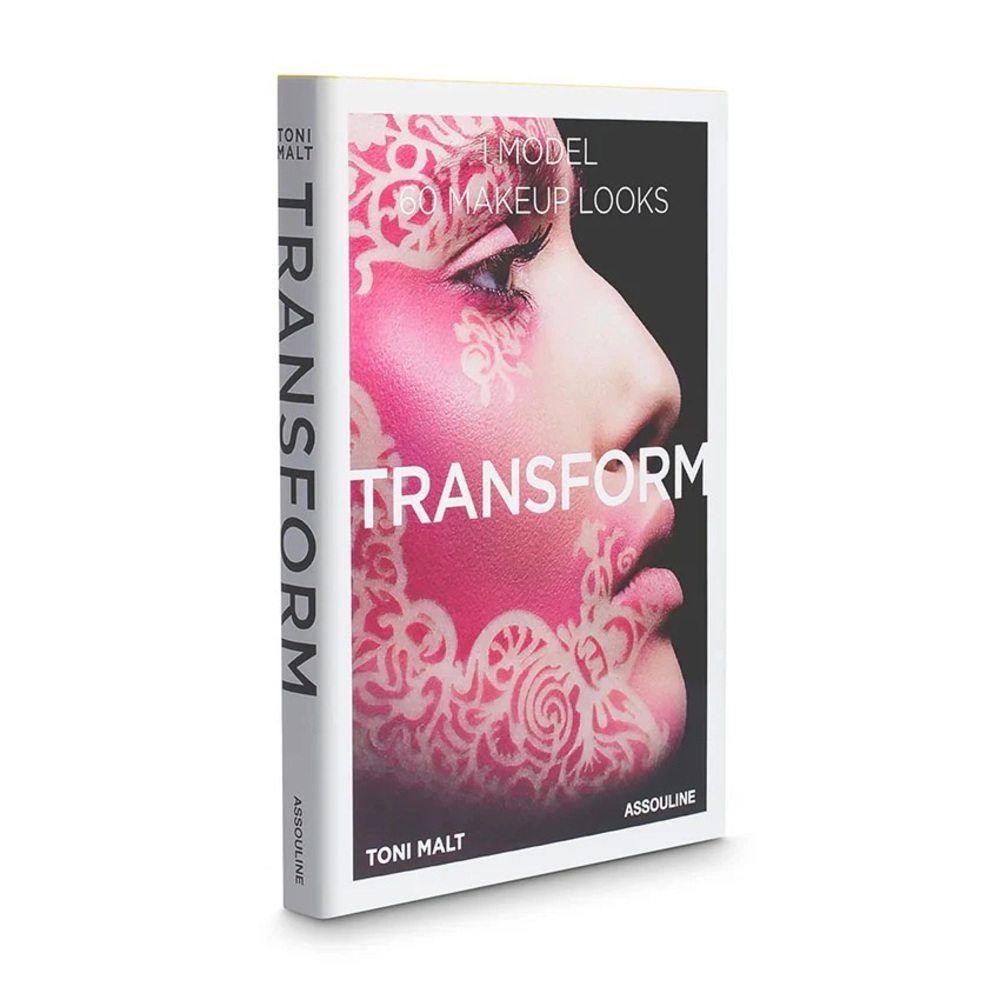 Assouline Transform - 1 Model, 60 Makeup Looks Toni Malt Makeup Decor Book